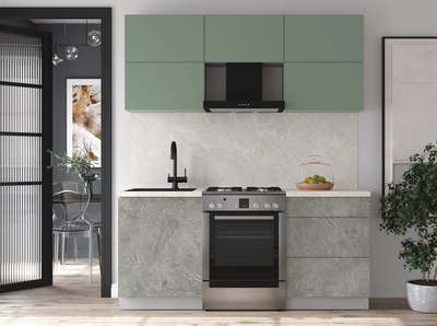 Кухонный гарнитур Интерлиния Мила Матте 1.8 Б