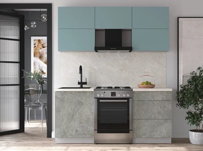 Кухонный гарнитур Интерлиния Мила Матте 1.8 Б