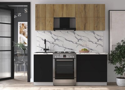 Кухонный гарнитур Интерлиния Мила Матте 1.9 Б