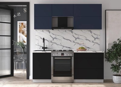 Кухонный гарнитур Интерлиния Мила Матте 1.9 Б