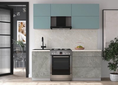 Кухонный гарнитур Интерлиния Мила Матте 1.9 Б