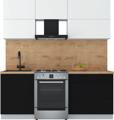 Кухонный гарнитур Интерлиния Мила Матте 2.0 Б - фото