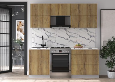 Кухонный гарнитур Интерлиния Мила Матте 2.0 Б