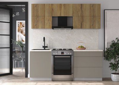 Кухонный гарнитур Интерлиния Мила Матте 2.0 Б