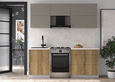 Кухонный гарнитур Интерлиния Мила Матте 2.0 Б