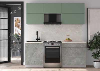 Кухонный гарнитур Интерлиния Мила Матте 2.0 Б