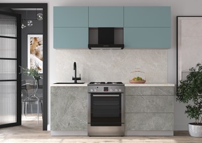 Кухонный гарнитур Интерлиния Мила Матте 2.0 Б