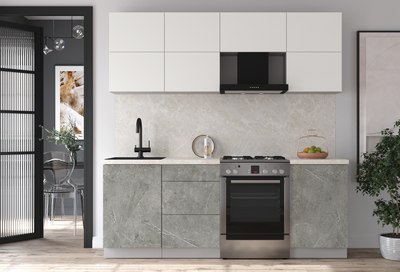 Кухонный гарнитур Интерлиния Мила Матте 2.1 Б