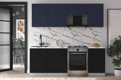 Кухонный гарнитур Интерлиния Мила Матте 2.2 Б