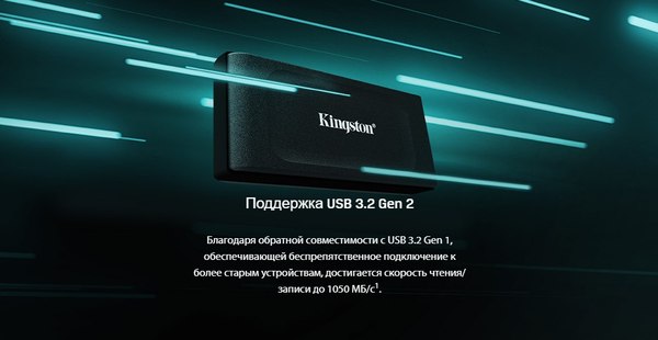 Внешний жесткий диск Kingston SXS1000R/2000G