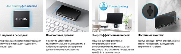 Коммутатор Cudy FS108