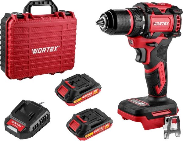 Аккумуляторная дрель-шуруповерт Wortex BD 2025 DLi ALL1 (1329838) - фото