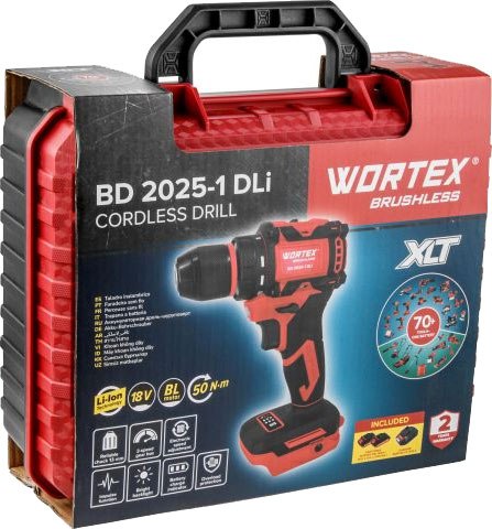 Аккумуляторная дрель-шуруповерт Wortex BD 2025 DLi ALL1 (1329838)