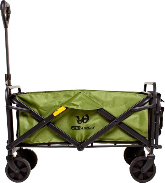 Тележка туристическая Whitsunday SM-TG С откидным бортом WG-SM-TG-Green - фото