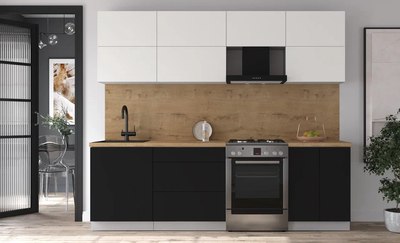 Кухонный гарнитур Интерлиния Мила Матте 2.5 Б