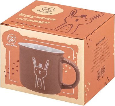 Кружка Elan Gallery Заяц / 230234