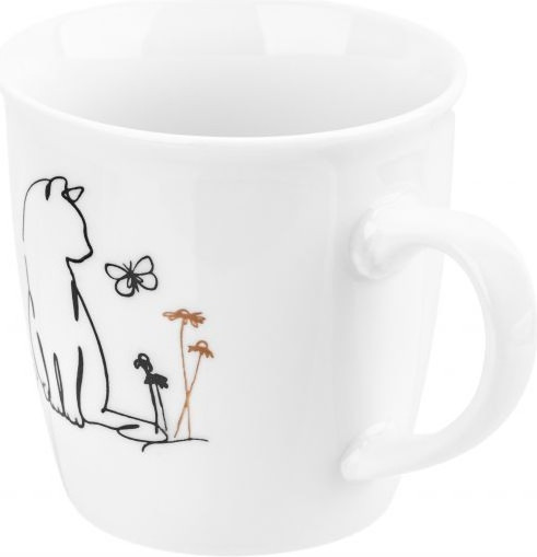 Кружка Elan Gallery Кот и бабочка / 230242