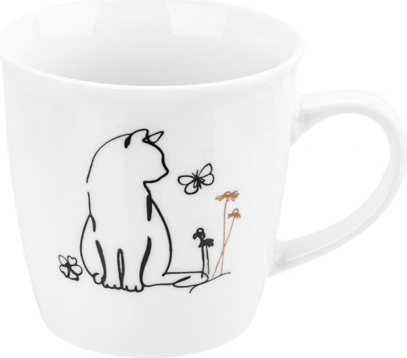Кружка Elan Gallery Кот и бабочка / 230242