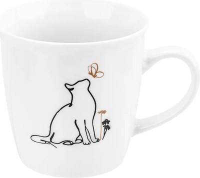 Кружка Elan Gallery Кот и бабочка / 230243