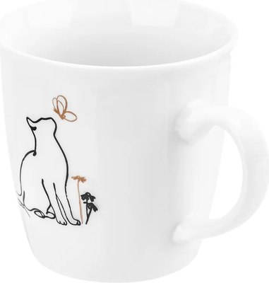 Кружка Elan Gallery Кот и бабочка / 230243