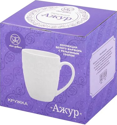 Кружка Elan Gallery Ажур / 230248