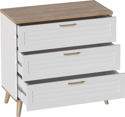 Комод Мебельград Гавана 3ящ 91.2x40.4x89