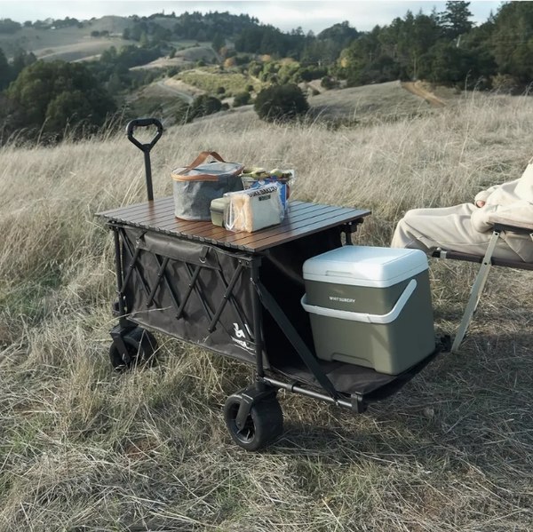 Тележка туристическая Whitsunday WG Folding Wagon Tailgate WG-FWT-Double Grey