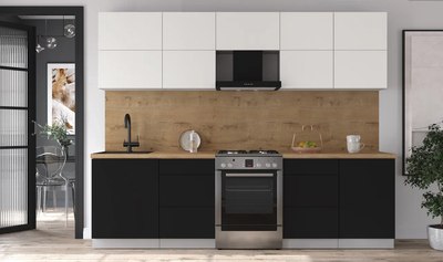 Кухонный гарнитур Интерлиния Мила Матте 2.7 Б