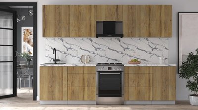 Кухонный гарнитур Интерлиния Мила Матте 2.9 Б