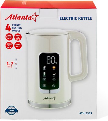 Электрочайник Atlanta ATH-2539 (белый)