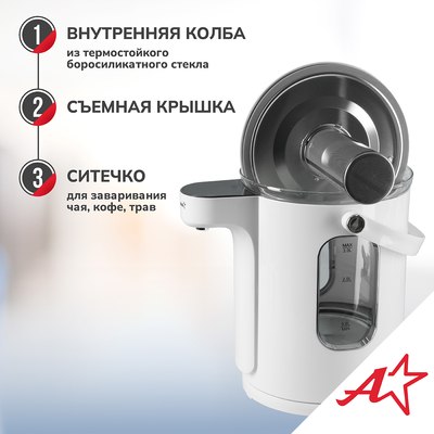 Термопот Atlanta ATH-2660 (белый)