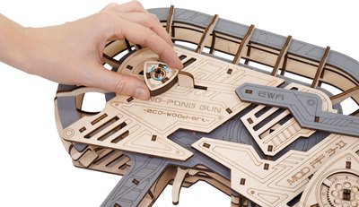 Бластер игрушечный EWA Пинг-понг пушка