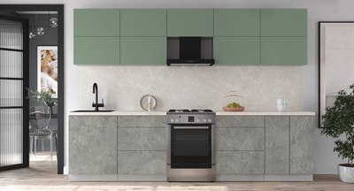 Кухонный гарнитур Интерлиния Мила Матте 3.0 Б