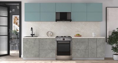 Кухонный гарнитур Интерлиния Мила Матте 3.0 Б