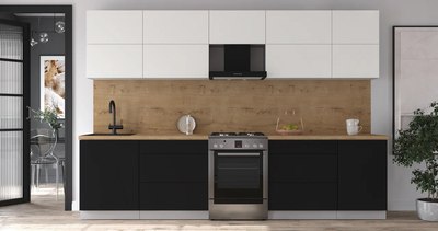 Кухонный гарнитур Интерлиния Мила Матте 3.1 Б