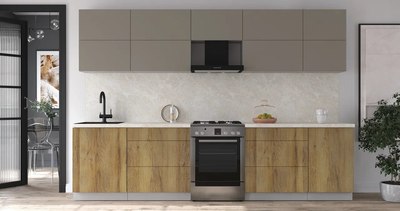 Кухонный гарнитур Интерлиния Мила Матте 3.1 Б