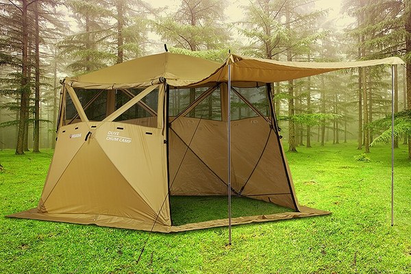 Туристический шатер Higashi Chum Camp Olive Кухня-шатер / 03458