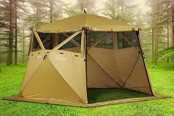 Туристический шатер Higashi Chum Camp Olive Кухня-шатер / 03458