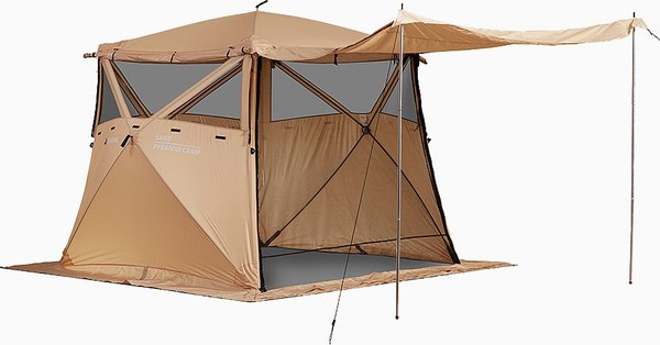 Туристический шатер Higashi Pyramid Camp Sand Кухня-шатер / 03463 - фото