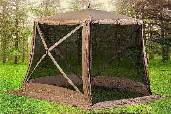 Туристический шатер Higashi Pyramid Mesh Sand Кухня-шатер / 05066