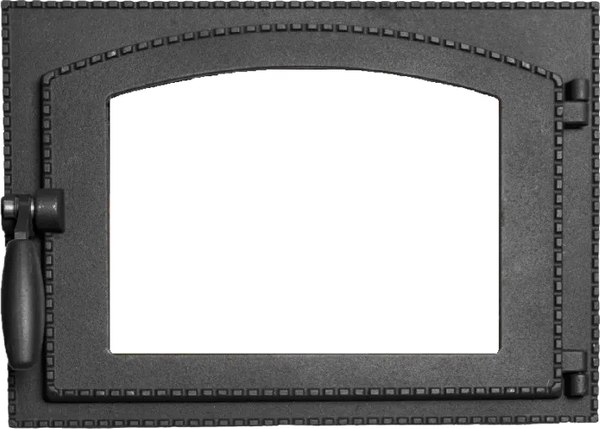 Дверца каминная Литком ДКГ-2АС (Р) - фото