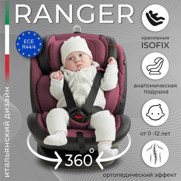 Автокресло Sweet Baby Ranger 360 Isofix 0-36