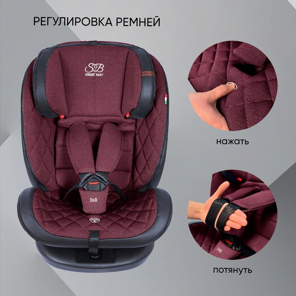 Автокресло Sweet Baby Ranger 360 Isofix 0-36