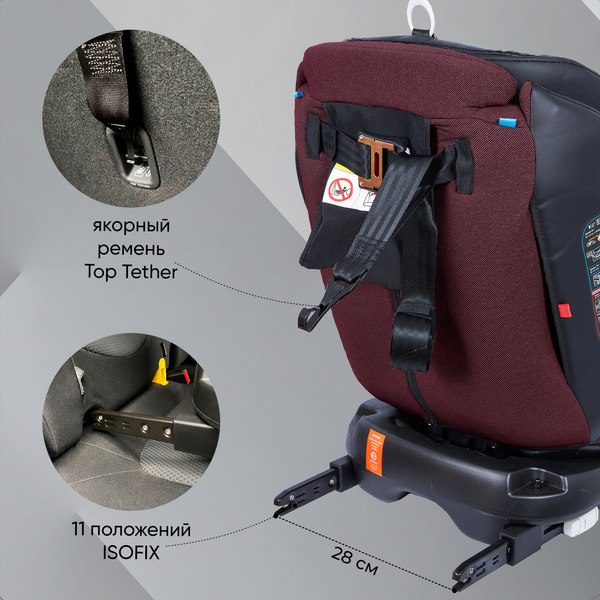 Автокресло Sweet Baby Ranger 360 Isofix 0-36