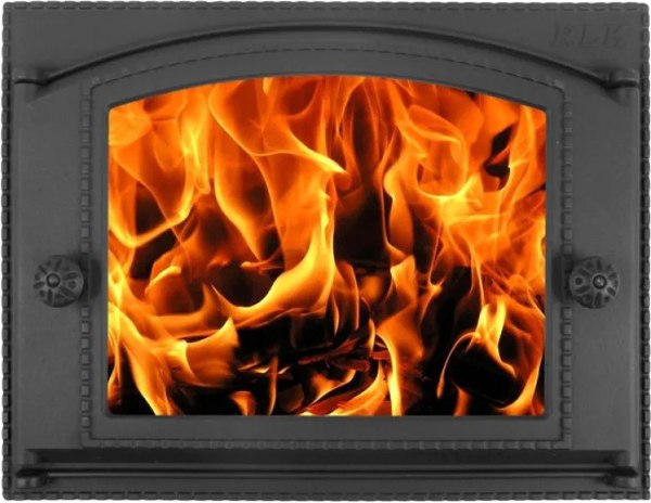 Дверца каминная Литком ДК-2ВС (Р) - фото