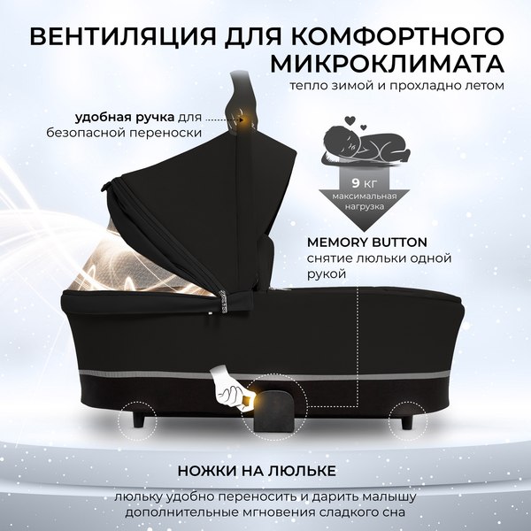 Детская универсальная коляска Sweet Baby Nuvola Air 2в1