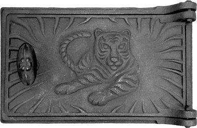 Дверца печная Балезинский ЛМЗ Поддувальная ДП-2 т (к) 270х160 (Б) - фото