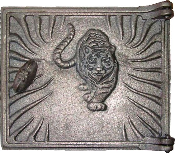 Дверца печная Балезинский ЛМЗ Топочная ДТ-3 т (к) 270х230 (Б) - фото