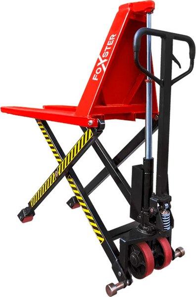 Тележка гидравлическая Foxster C ножничным подъемом / JF-1000 - фото