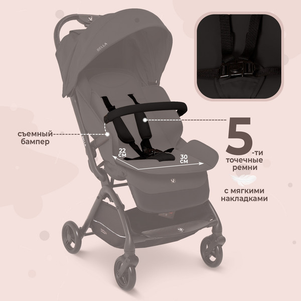 Детская прогулочная коляска Sweet Baby Bella